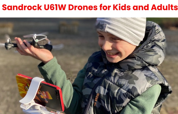 Sandrock U61W Drones for Kids and Adults