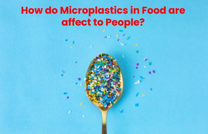 How do Microplastics in Food are affect to People?