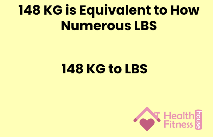 148 KG is Equivalent to How Numerous LBS
